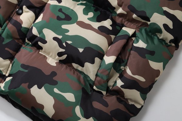 Camouflage Bread Coat Cotton Coat Men's National Trendy Brand