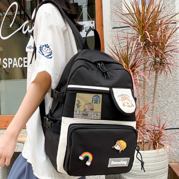 Forest schoolbag girl Korean Harajuku ulzzang