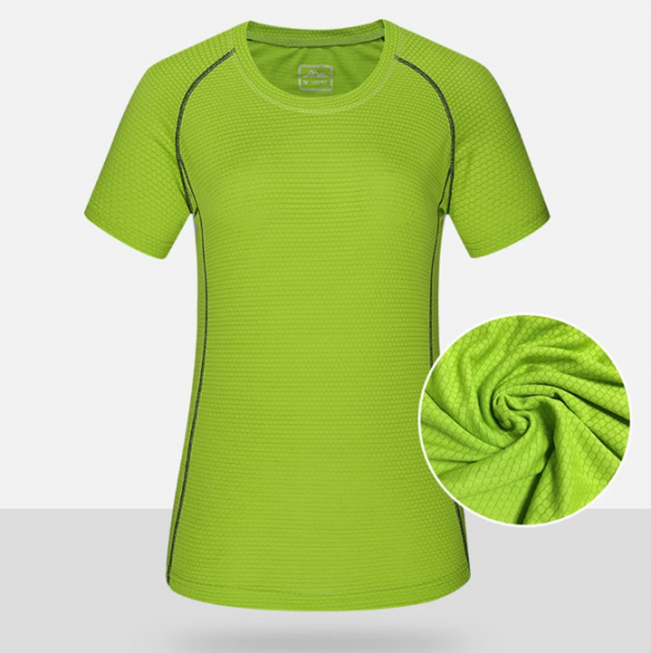 Mountaineering Running V-neck Short Sleeve T