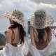 New Style Women's Lace Folding Sun Hat