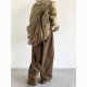 Solid Color BASIC Casual Pants Japanese-style Retro