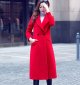 Thickened Plus Size Woolen Coat Temperament Thin Woolen Coat