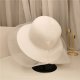 Mesh Big Brim Bow Papyrus Hat