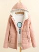 Hooded cotton coat women's long-sleeved bread coat