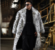 Men's Fur Coat Imitated Fox Fur Long Coat