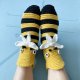 Autumn And Winter Warm Little Bee Cartoon Knitted Woolen Yarn Socks