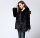 Faux fox fur coat coat warm coat