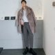 Men's Imitation Fox Fur Coat Fur Trench Coat Large