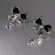 Female Special-interest Design Asterism Bow Stud Earrings