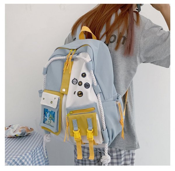 Tooling Backpack Japanese All-match Student Schoolbag Female